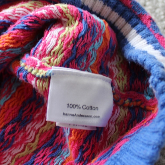 Hanna Andersson Girls Sz 100 4T Knit Dress - Picture 8 of 8